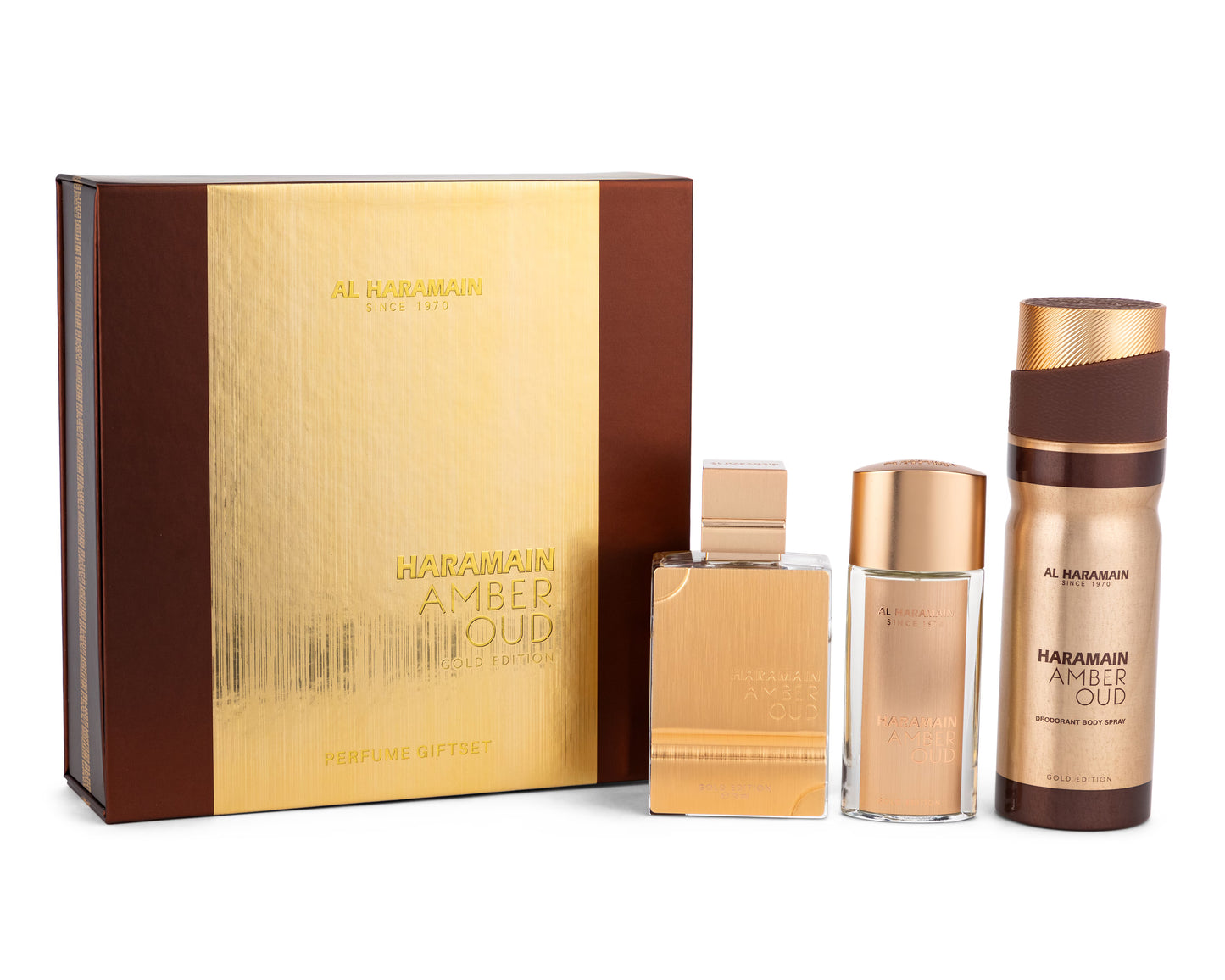 Amber Oud Gold Set 3 piezas 60ml