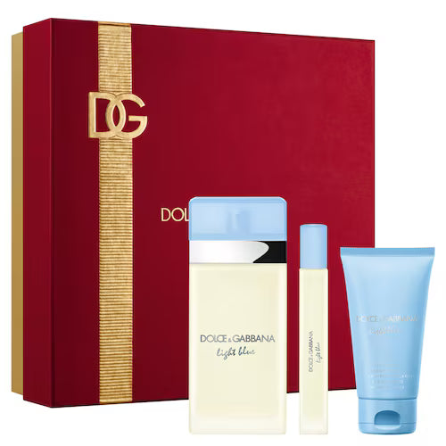 Light Blue Set 100ml EDT + 10ml + Locion Corporal 50ml