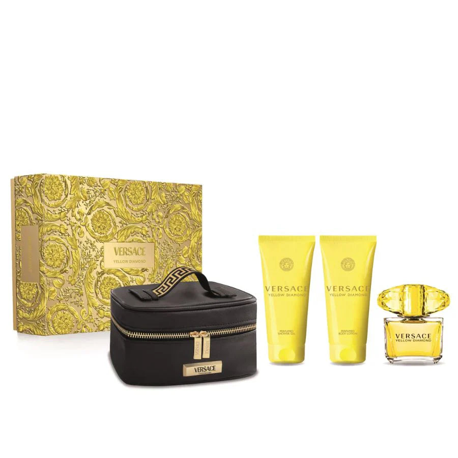 Yellow Diamond Set Women 4 Piezas
